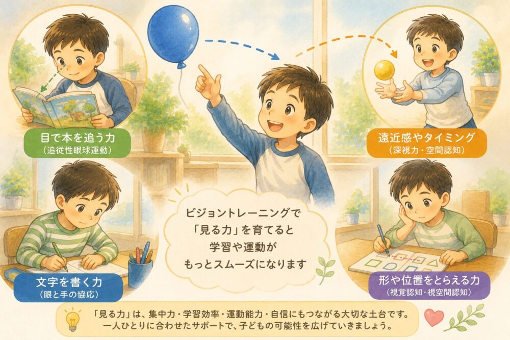 ビジョントレーニングのイメージ